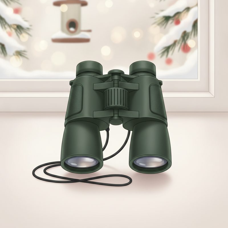 Illustration of Compact Birding Binoculars