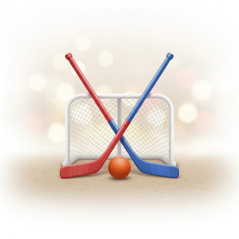 Illustration of Mini Hockey Stick Set