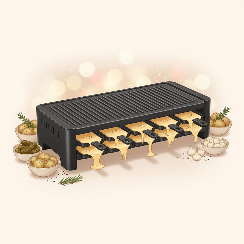 Illustration of Raclette Table Grill
