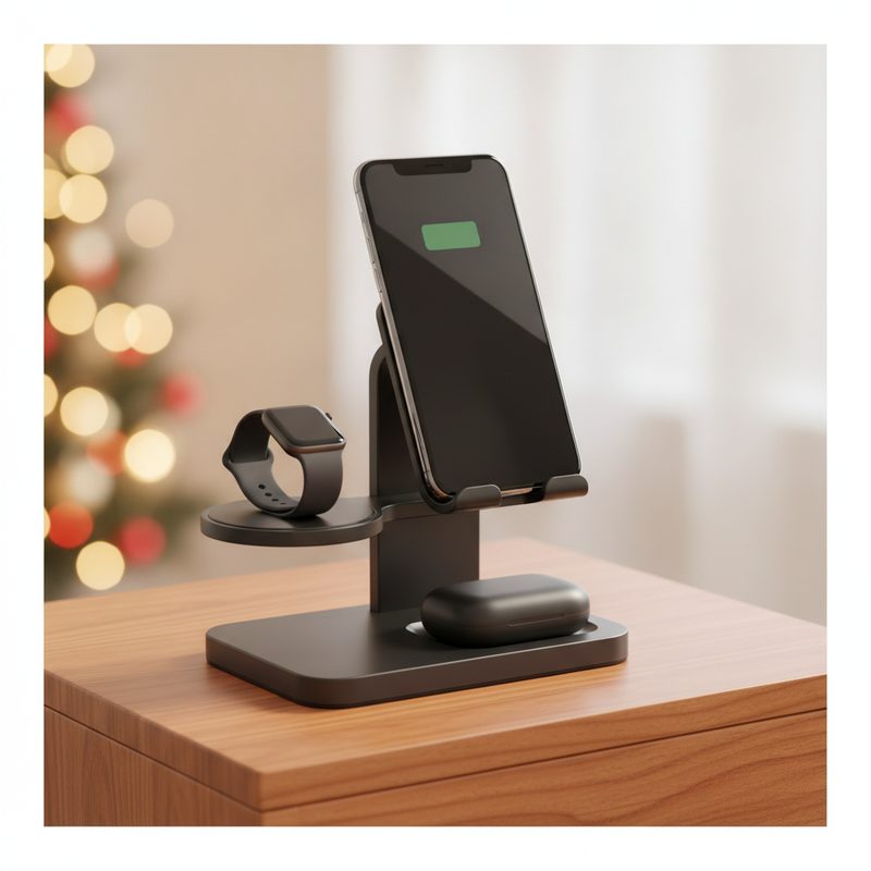 Illustration of 3-in-1 Charging Station