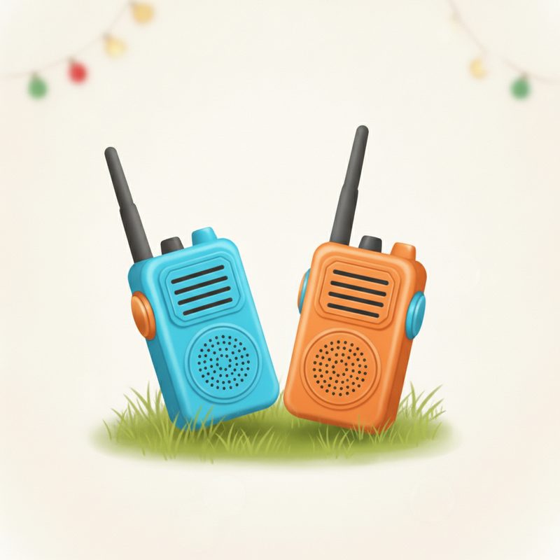Illustration of Kids Walkie-Talkies (2 Pack)