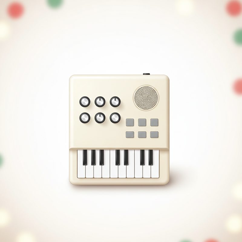 Illustration of Pocket Mini Synthesizer