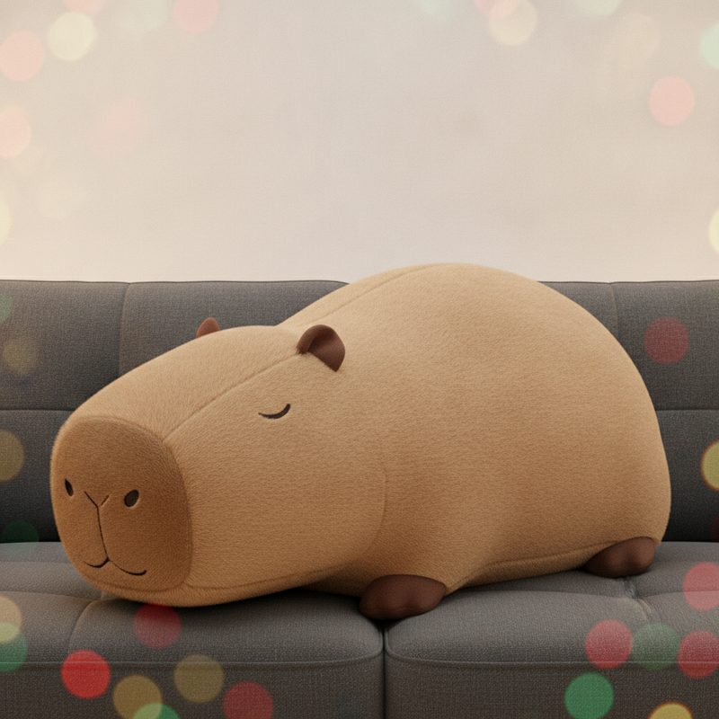 Illustration of Giant Capybara Plush
