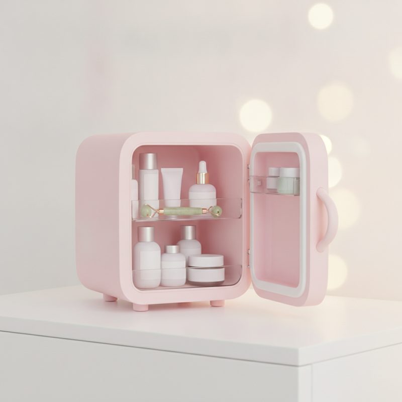 Illustration of Mini Beauty Fridge