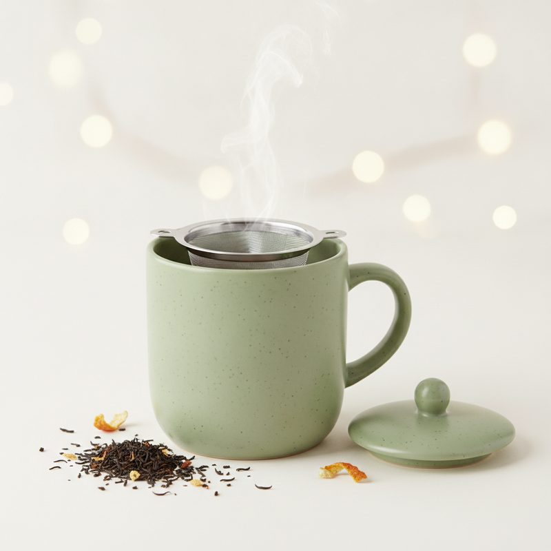 Illustration of Tea Infuser Mug