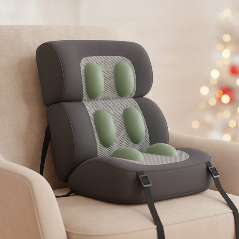Illustration of Shiatsu Back Massage Cushion