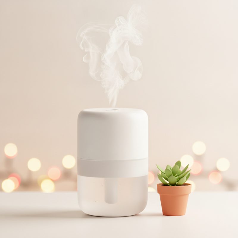 Illustration of Mini Desk Humidifier