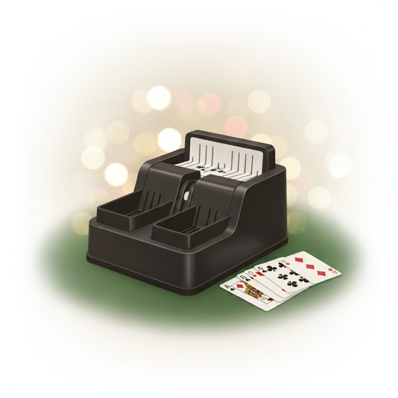 Illustration of Automatic Card Shuffler