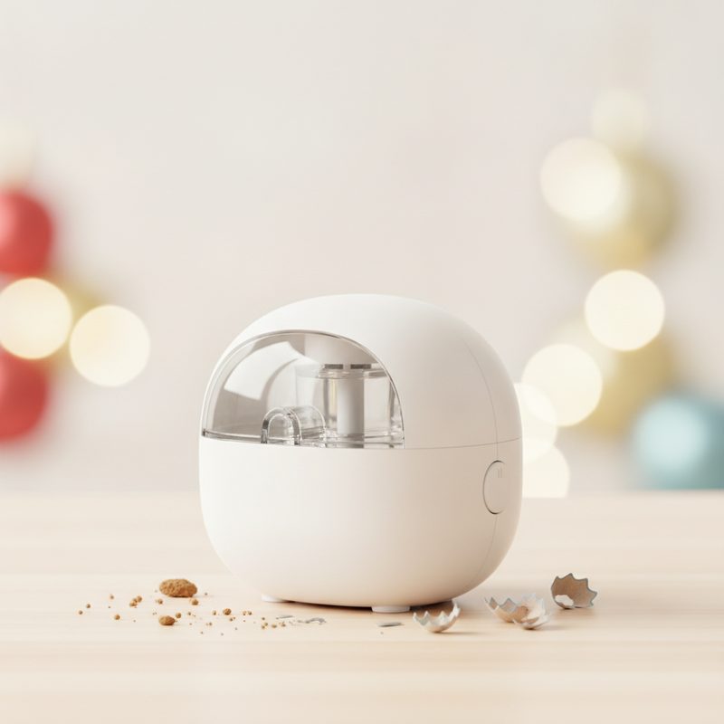 Illustration of Desktop Mini Vacuum