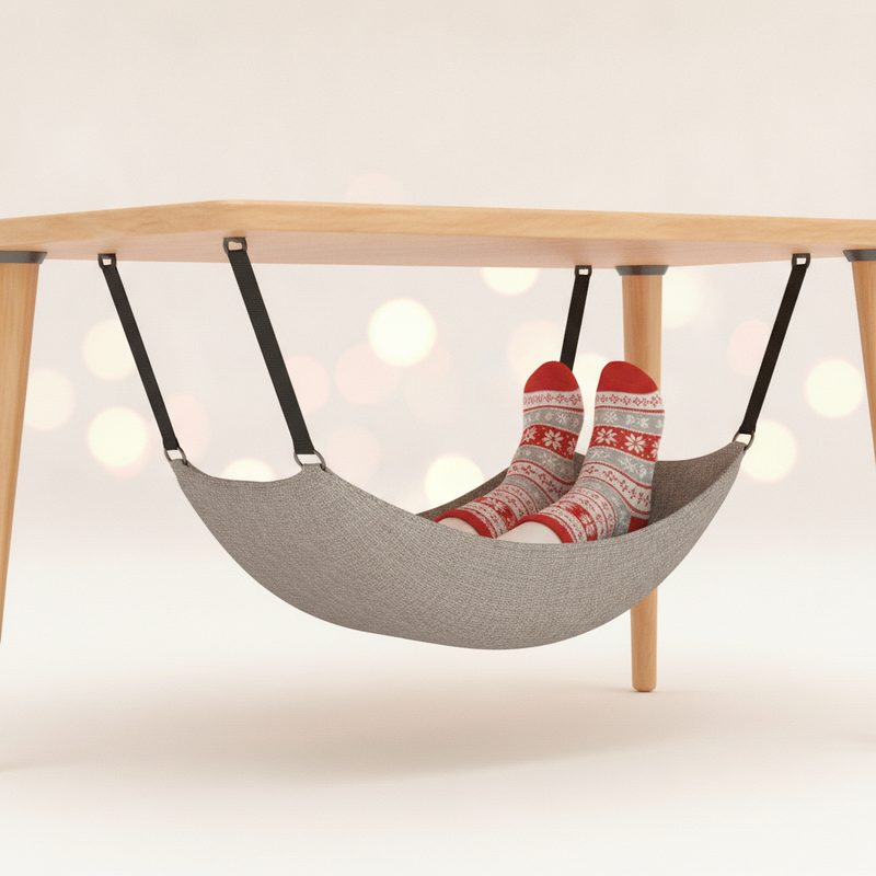 Illustration of Under-Desk Foot Hammock