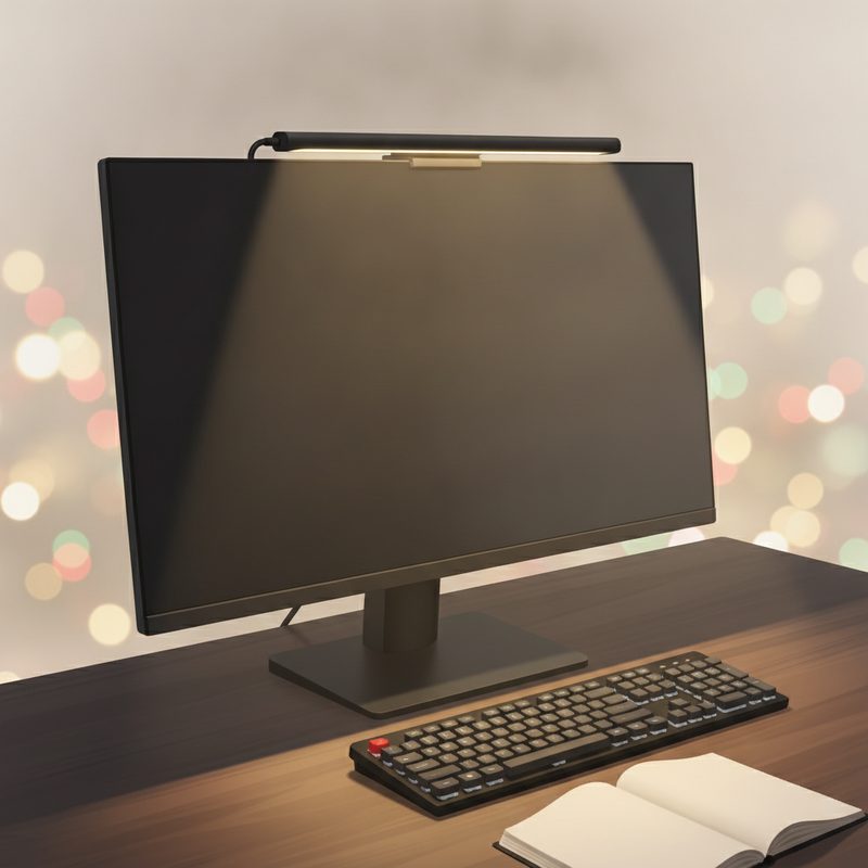 Illustration of Monitor Light Bar
