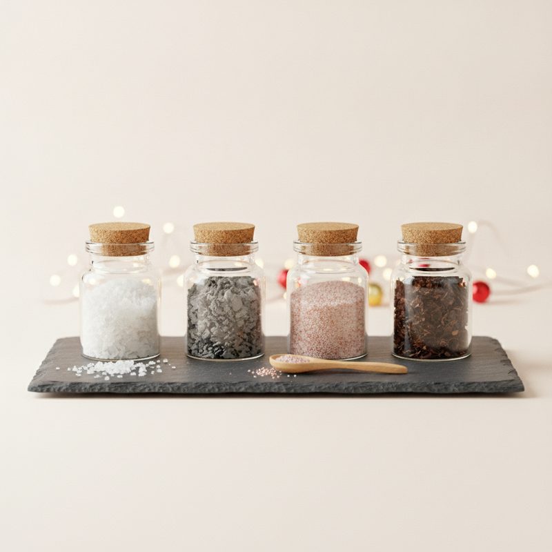 Illustration of Finishing Salt Sampler