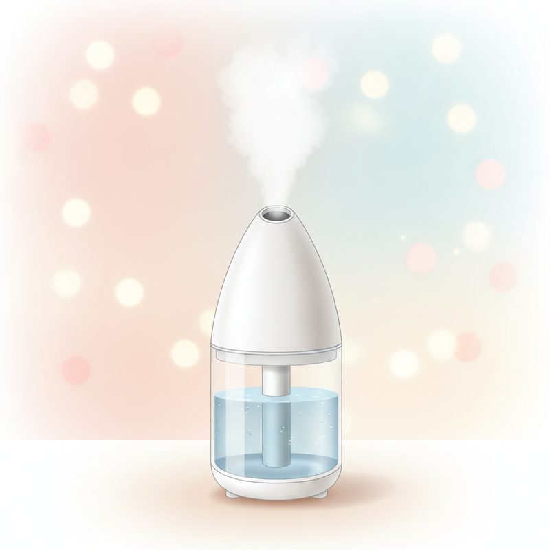 Illustration of Facial Steamer