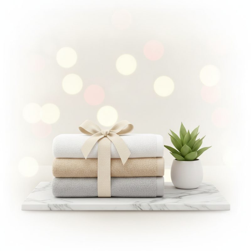 Illustration of Turkish Cotton Towel Set