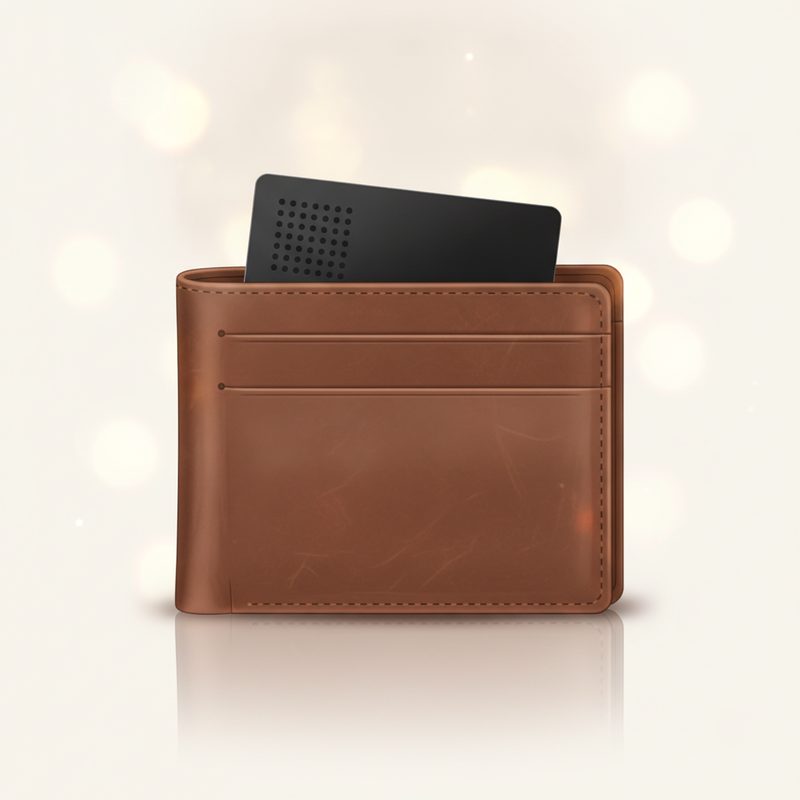Illustration of Wallet Tracker Card