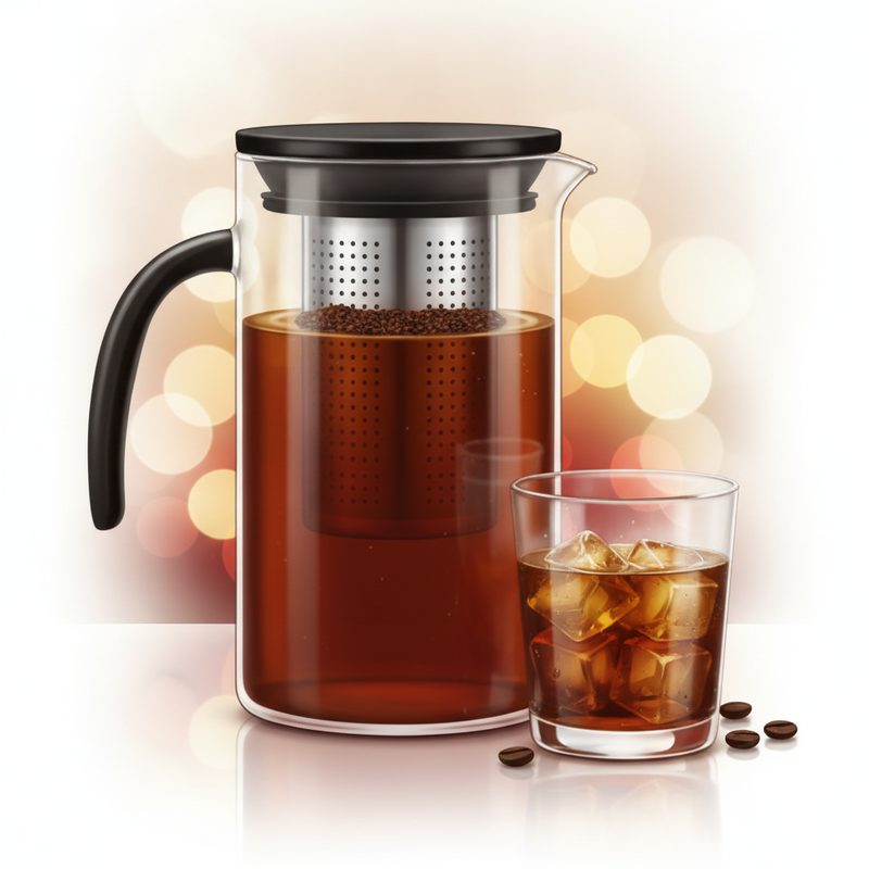 Illustration of Cold Brew Coffee Maker
