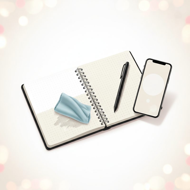 Illustration of Reusable Smart Notebook