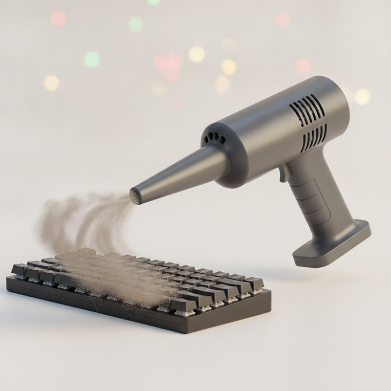 Illustration of Electric Air Duster