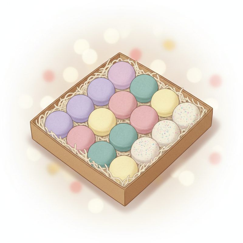 Illustration of Bath Bomb Gift Set (12 pack)