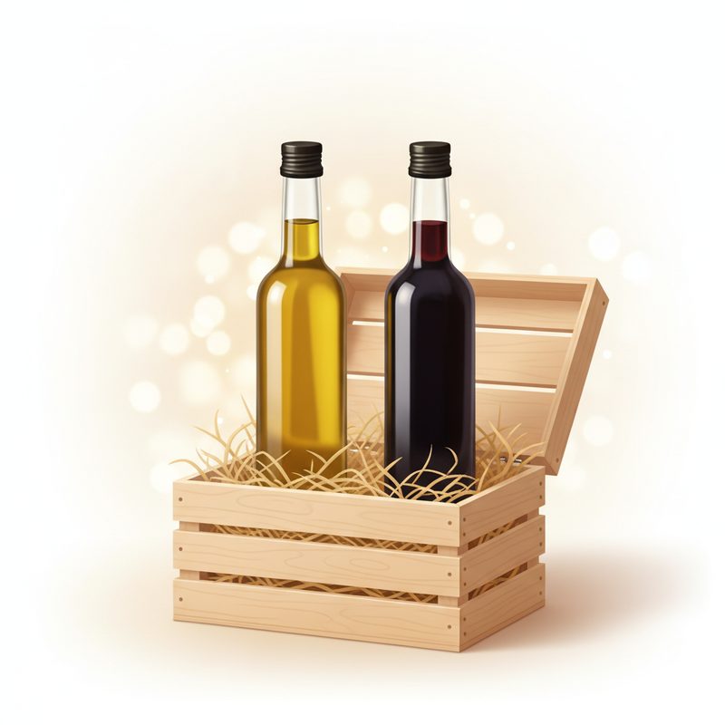 Illustration of Olive Oil & Balsamic Gift Set