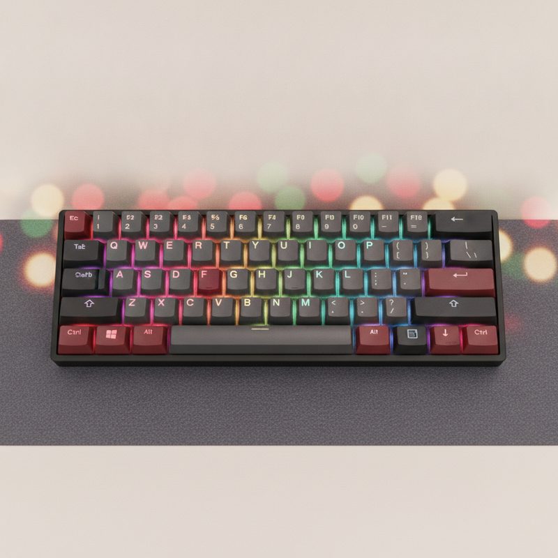 Illustration of 60% Mechanical Keyboard