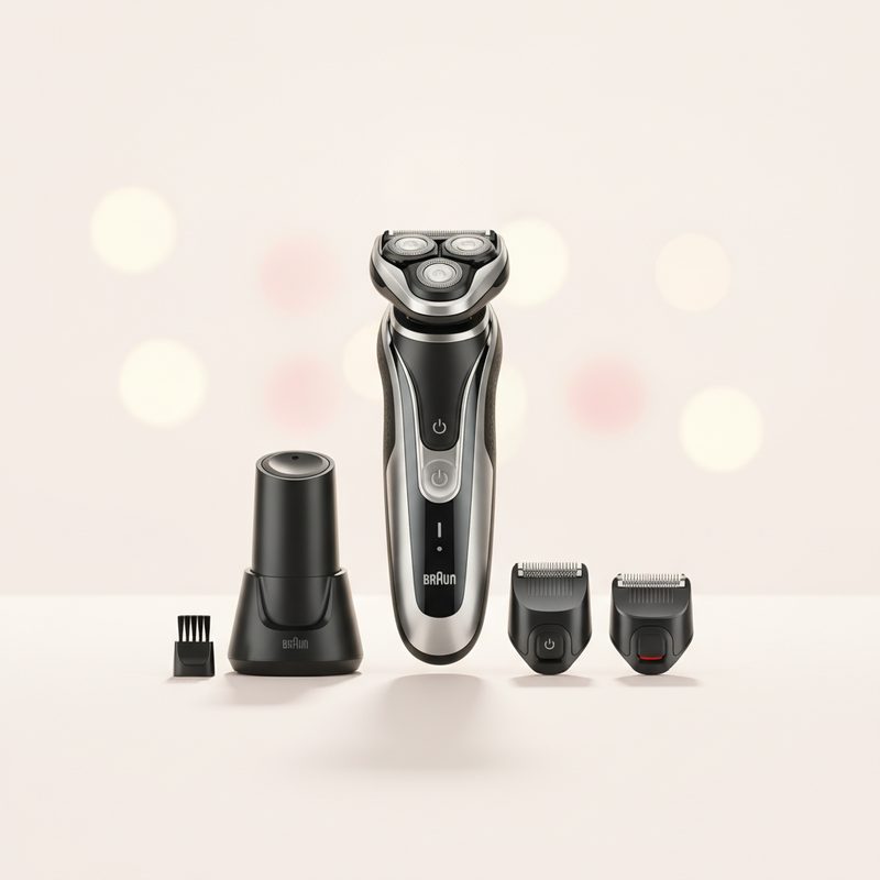 Illustration of Braun Series 7 Electric Shaver