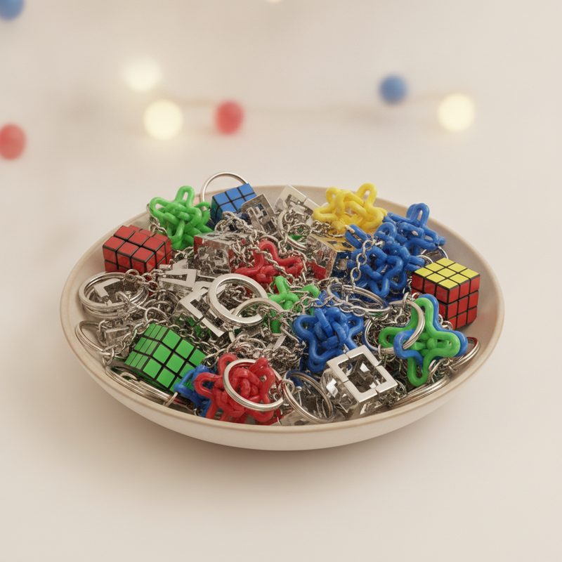 Illustration of Keychain Puzzle Party Favours (Set)