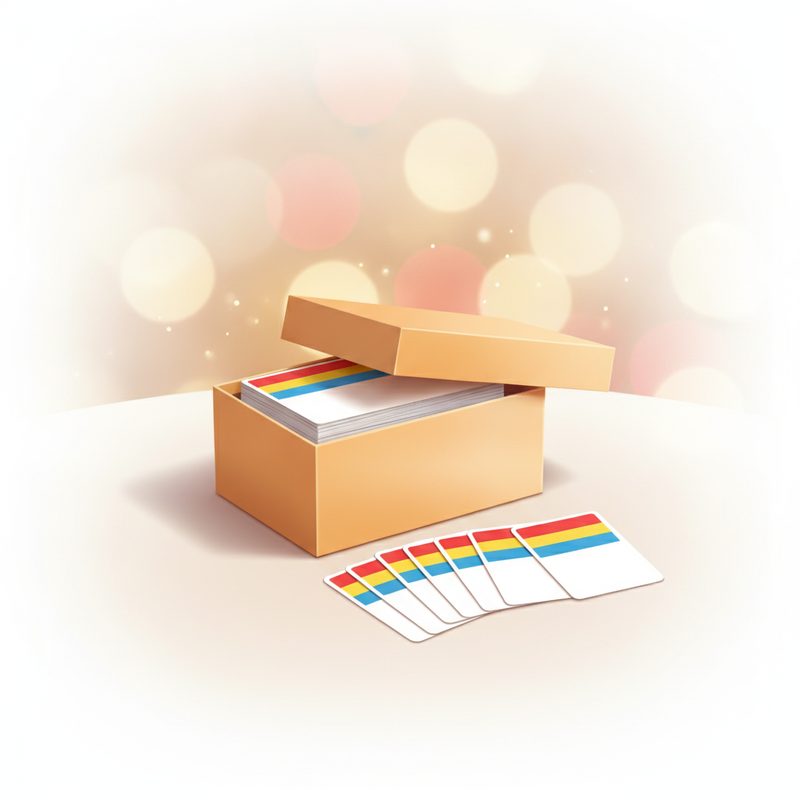 Illustration of Family Trivia Game Box