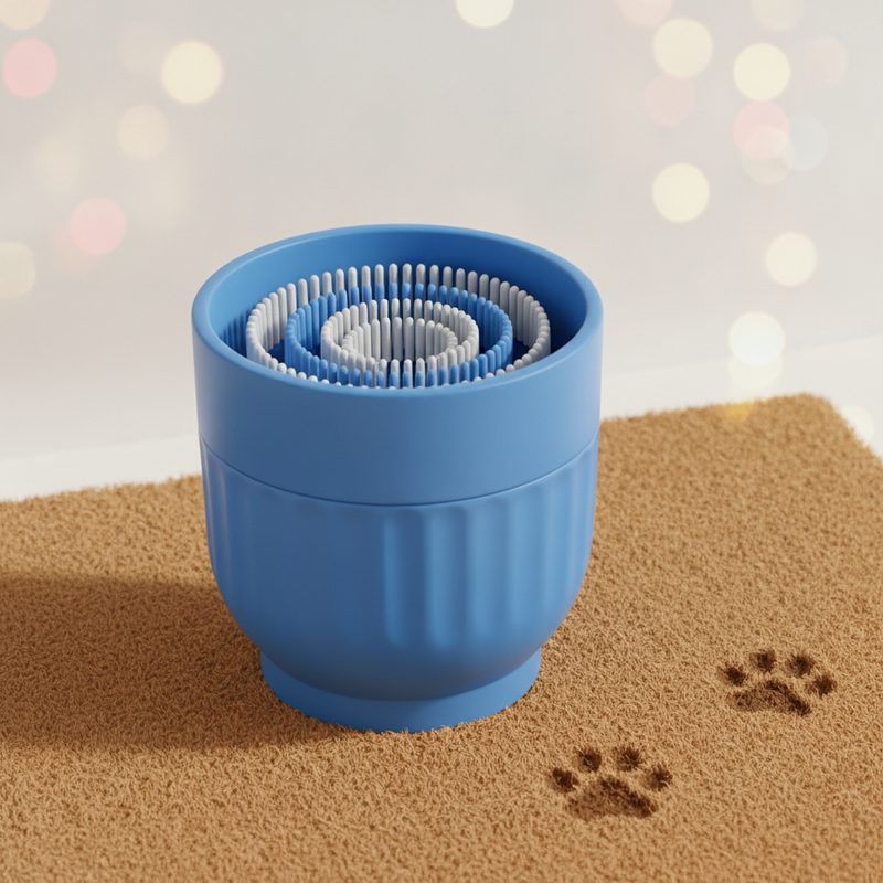 Illustration of Paw Cleaner Cup