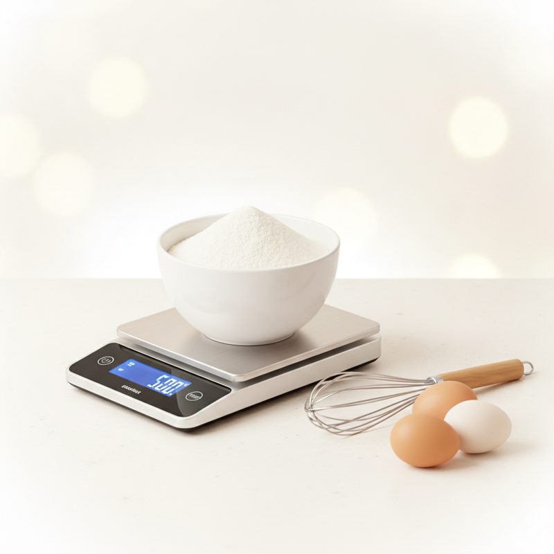 Illustration of Digital Kitchen Scale