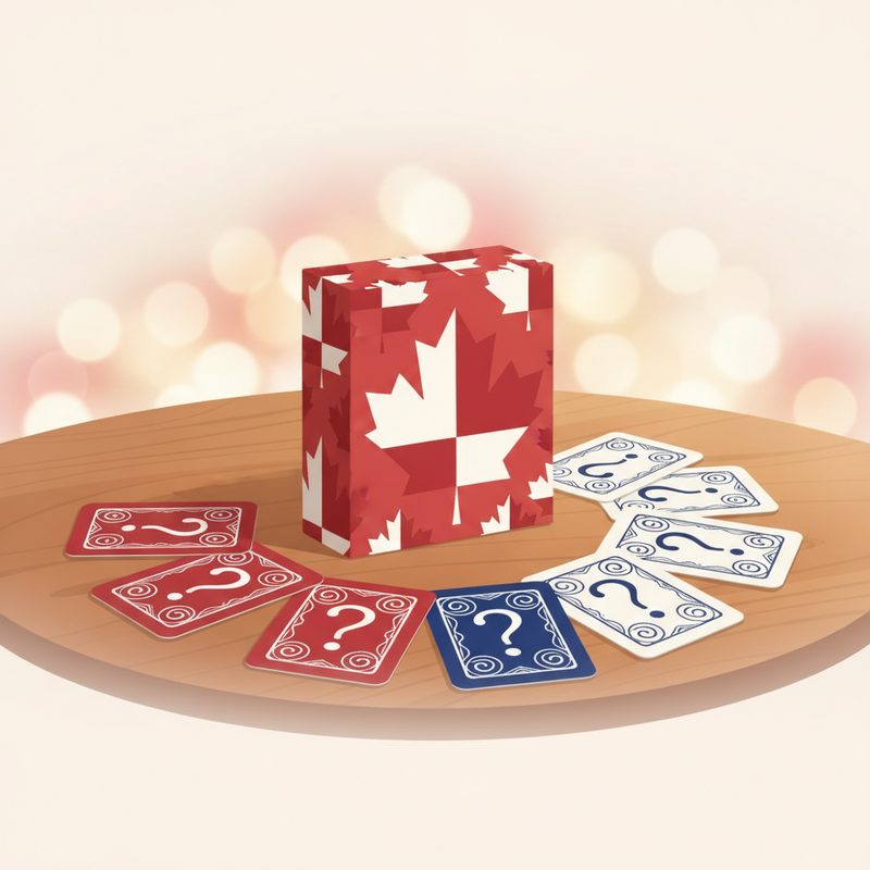 Illustration of Canada Trivia Game