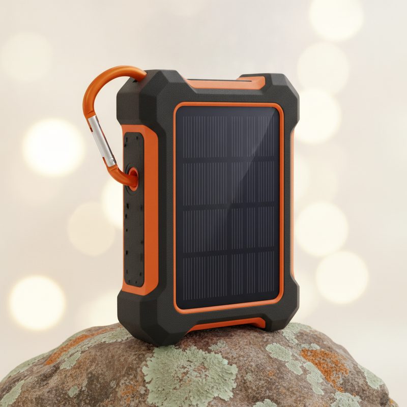 Illustration of Solar Power Bank