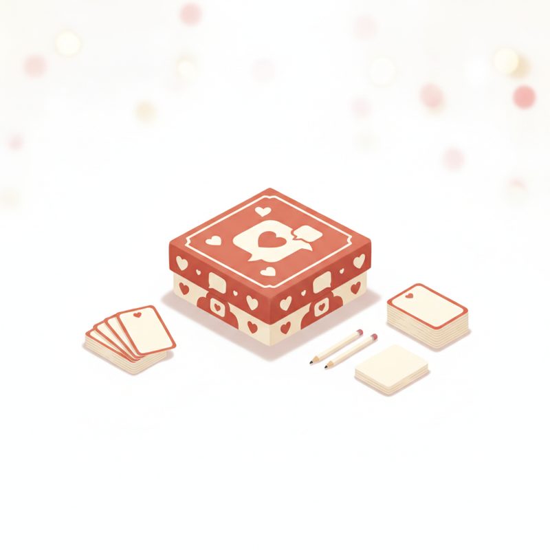 Illustration of Couples Trivia Game