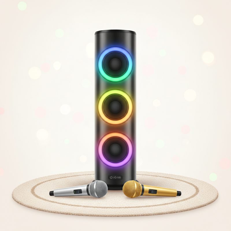 Illustration of Home Karaoke Machine