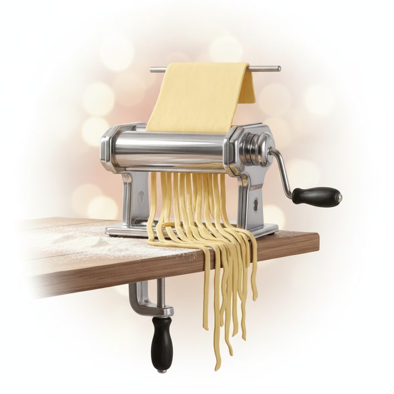 Illustration of Pasta Maker Machine