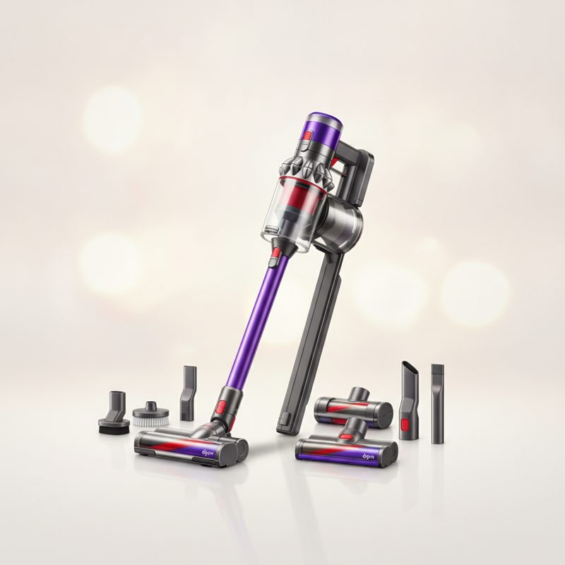 Illustration of Dyson V15 Detect Cordless Vacuum