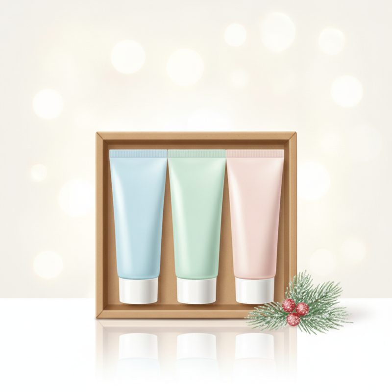 Illustration of Hand Cream Trio (Winter Set)