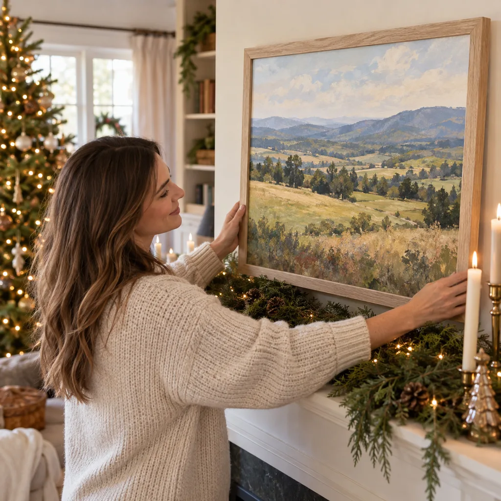 Representative photo-style image of artwork — generated, not a specific product