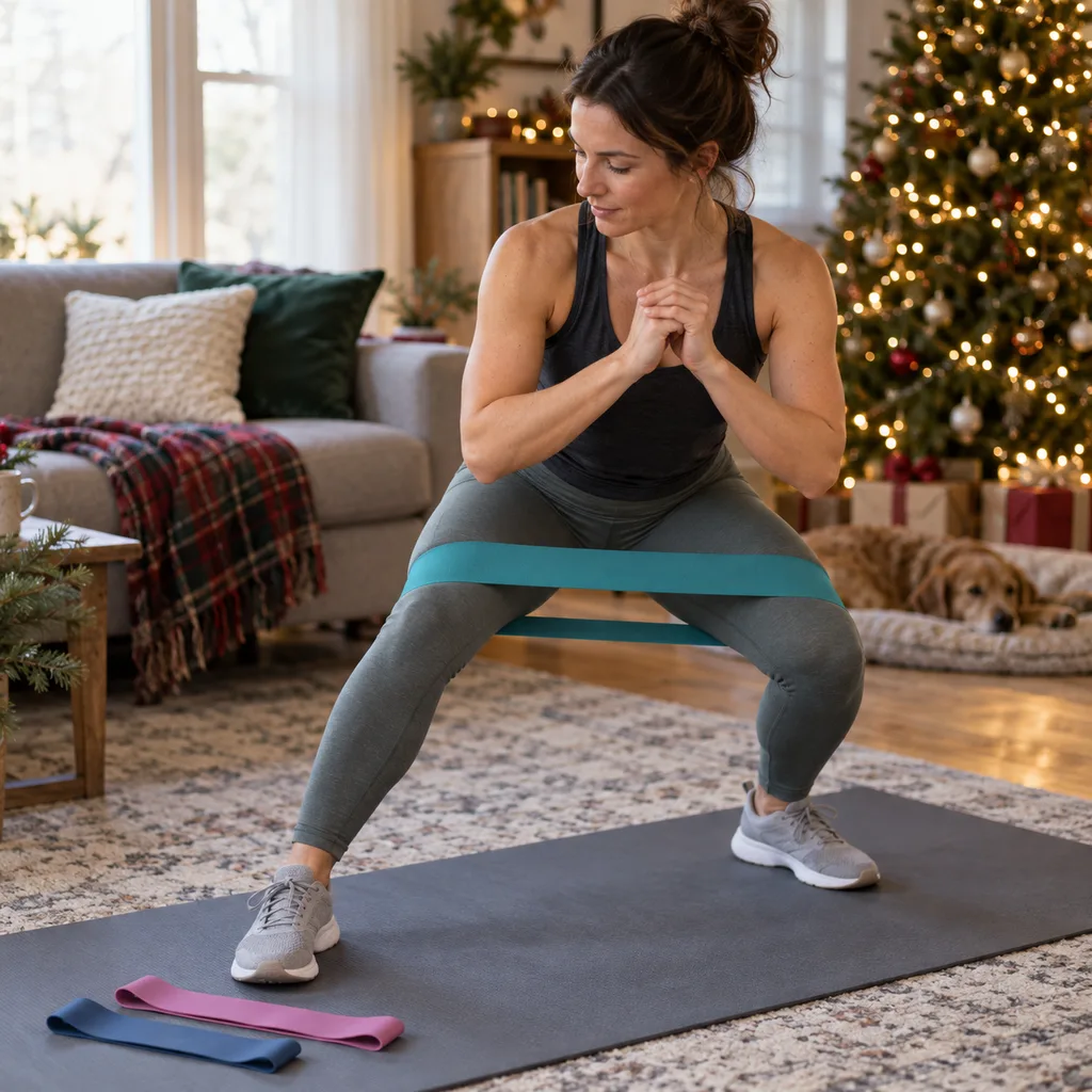 Representative photo-style image of exercise bands & loops — generated, not a specific product