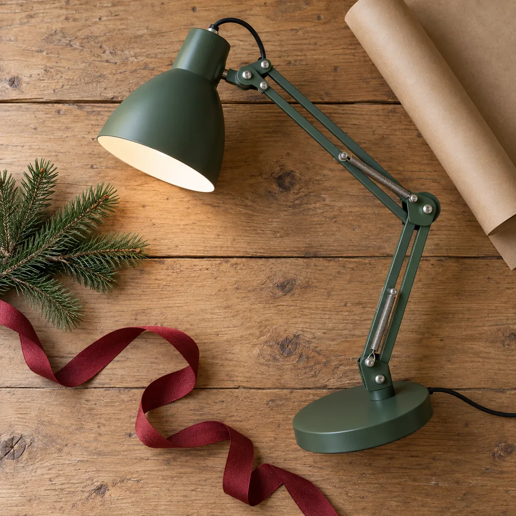 Representative photo-style image of adjustable task desk lamp — generated, not a specific product