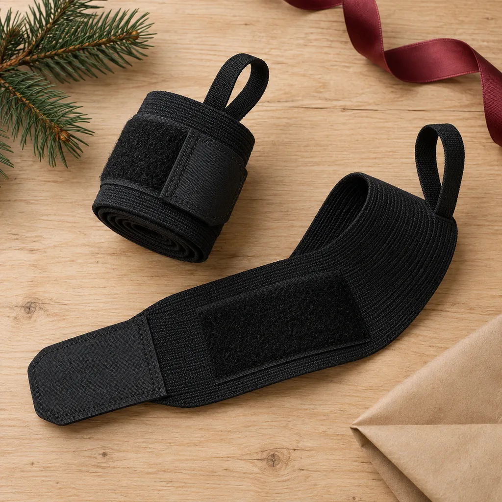 Representative photo-style image of adjustable wrist support wraps — generated, not a specific product