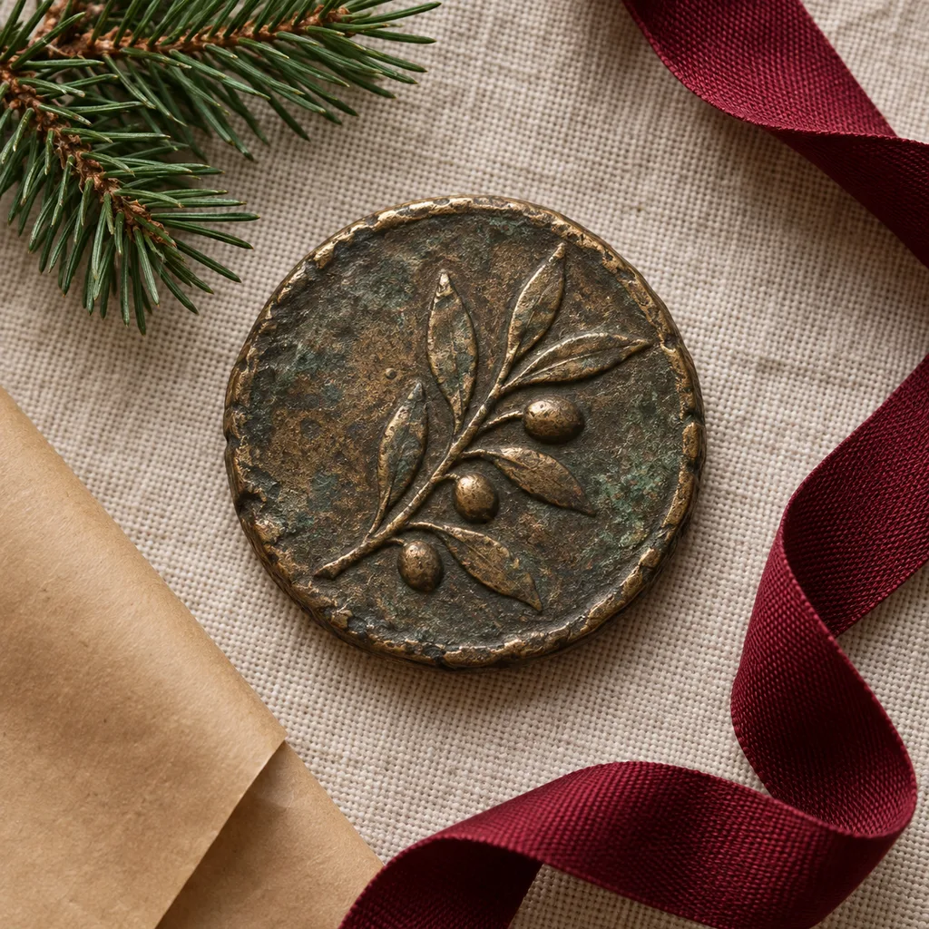 Representative photo-style image of ancient coin replica — generated, not a specific product