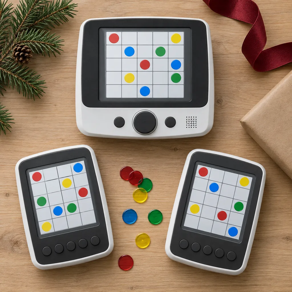 Representative photo-style image of automated digital bingo game system — generated, not a specific product