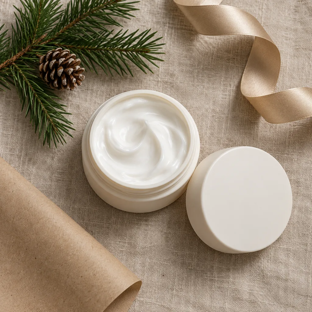 Representative photo-style image of barrier repair face cream — generated, not a specific product