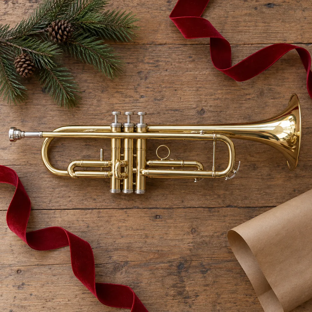 Representative photo-style image of trumpet instrument — generated, not a specific product