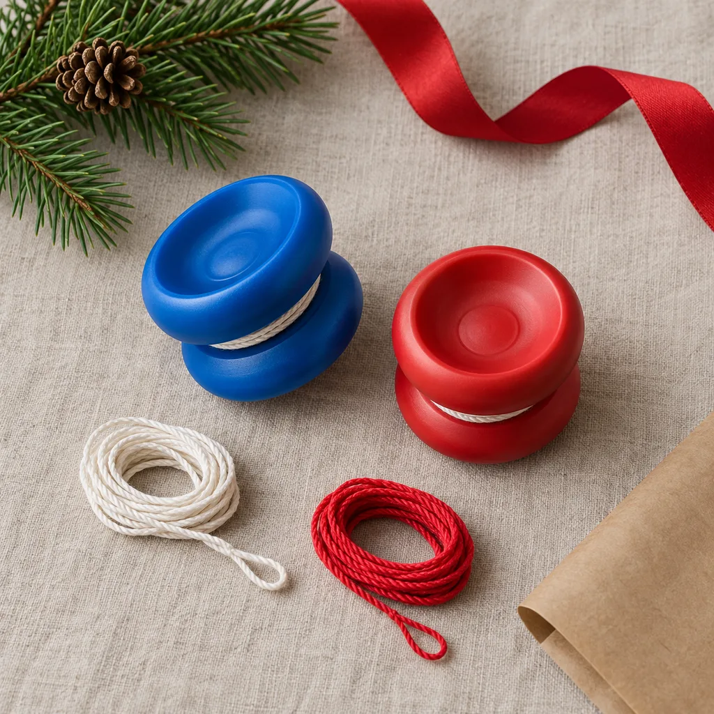 Representative photo-style image of beginner yo-yo starter kit — generated, not a specific product