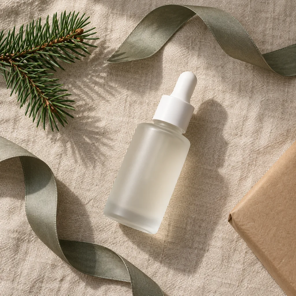 Representative photo-style image of serum for sensitive skin — generated, not a specific product