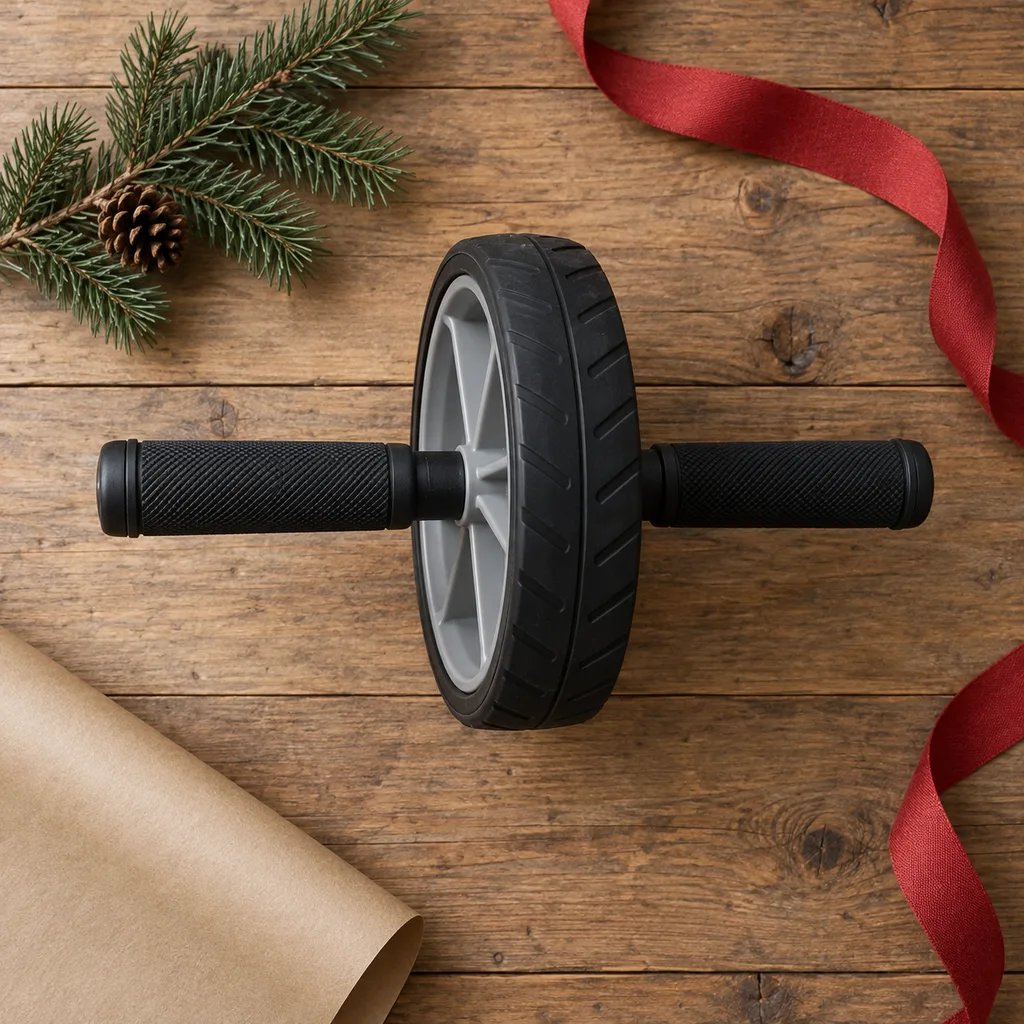 Representative photo-style image of classic core strength ab wheel — generated, not a specific product