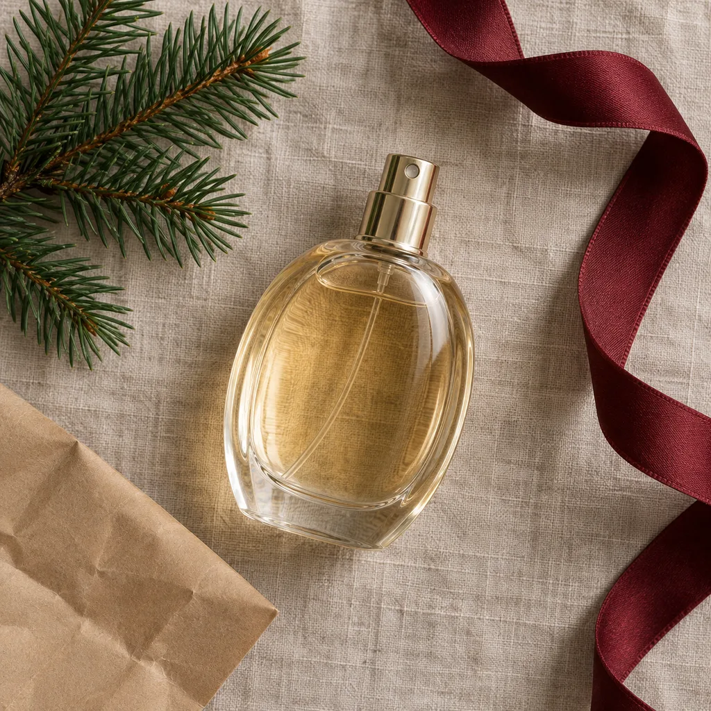 Representative photo-style image of classic eau de parfum spray — generated, not a specific product