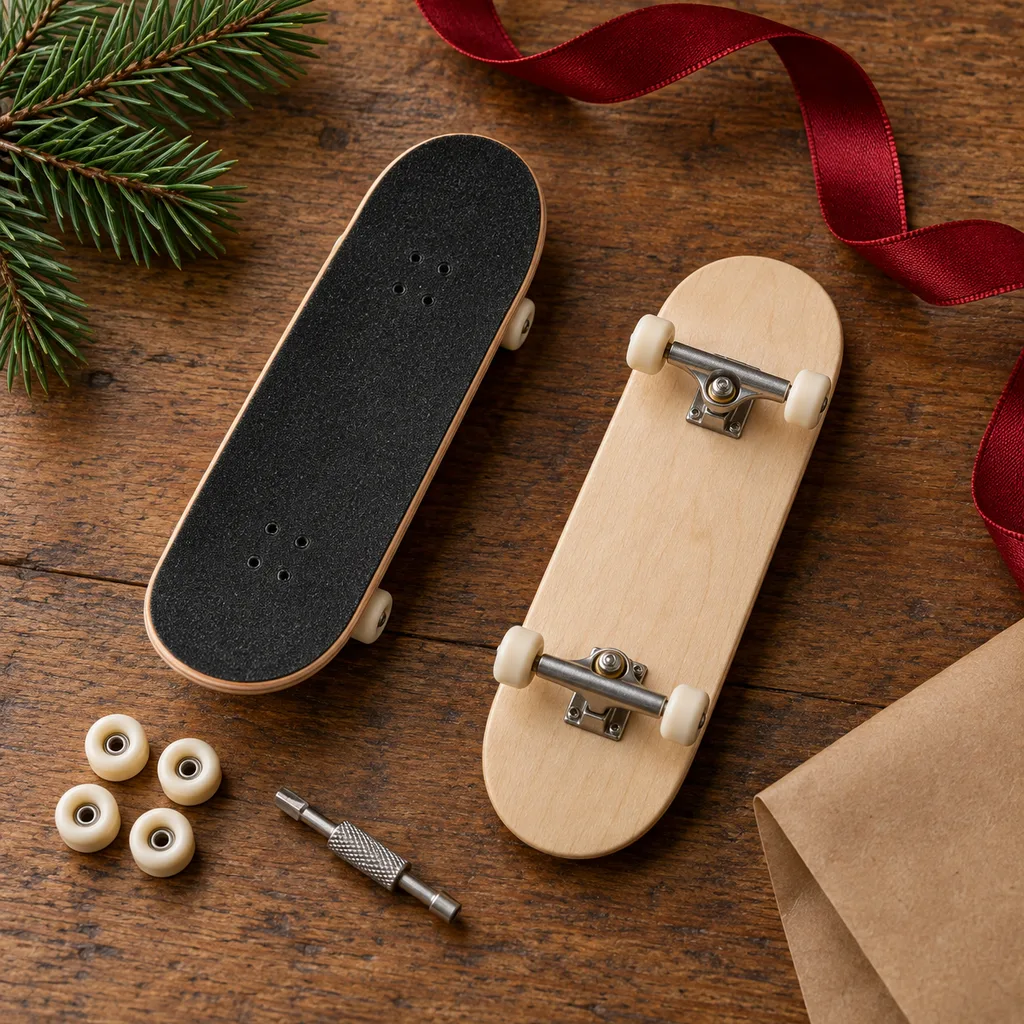 Representative photo-style image of classic fingerboard set — generated, not a specific product